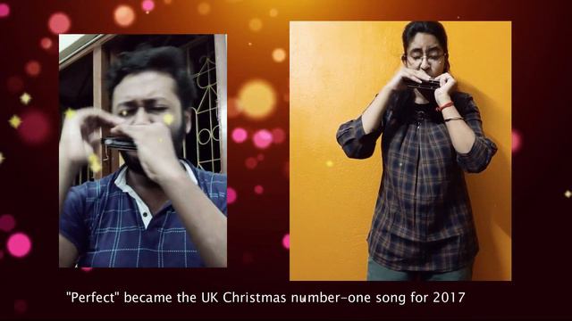 Ed Sheeran - Perfect (Arpan & Sudipta | harmonica cover) смотреть онлайн
