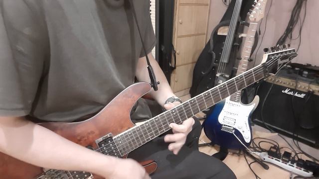 Thursday morning high gain jam with boss rc-3..ibanez S770 смотреть онлайн