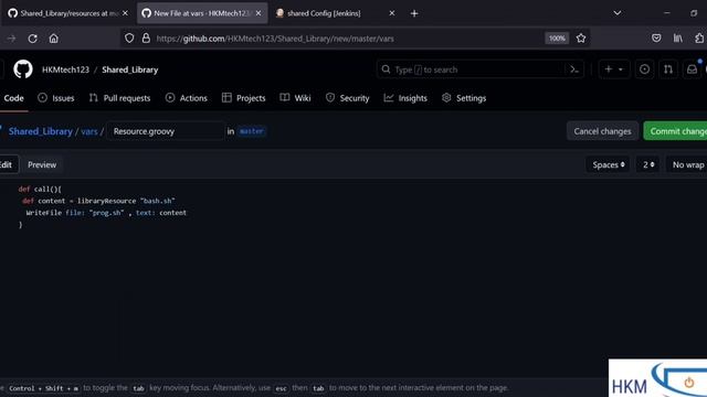Resource Directory in Jenkins Shared Library смотреть онлайн