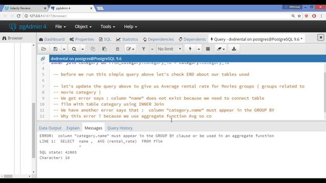 Write SQL query to answer question number 4 for Postgre DVD rental database смотреть онлайн