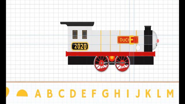 Labo Brick Train #782 Steam Train Duchess смотреть онлайн