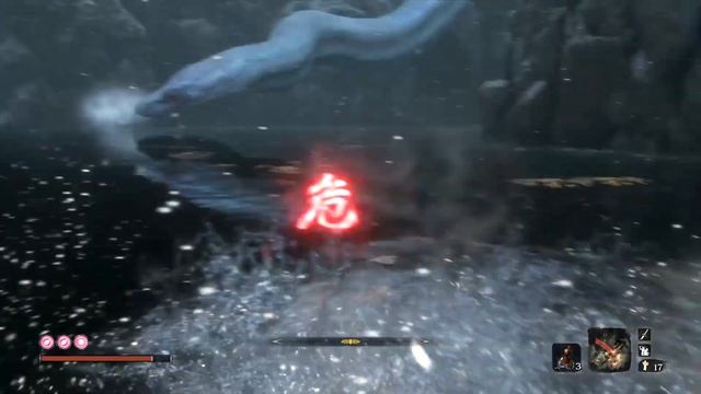 Убийство Великого Змея и сбор сушёных и свежих Внутренностей Змея - Sekiro: Shadows Die Twice смотреть онлайн