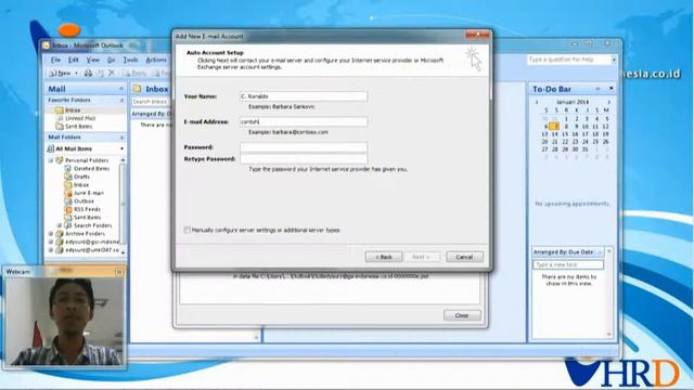 Setting Corporate Email At Outlook смотреть онлайн