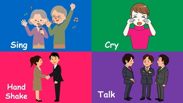 Actions Words For Kids | Learn Action Verb For Kids | Action Verb | Kids Vocabulary | @AAtoonsKids