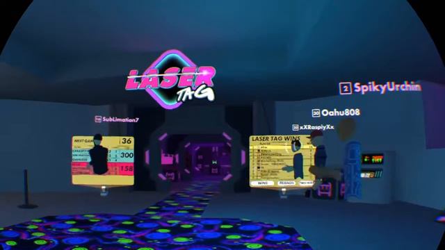 Имбовая тактика в игре Rec Room в мини игре Laser Tag смотреть онлайн