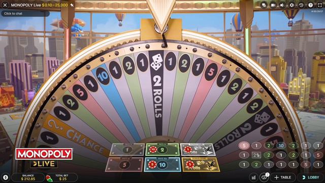 10X CHANCE MULTIPLIER WITH 2 ROLLS ON MONOPOLY GAME SHOW! смотреть онлайн