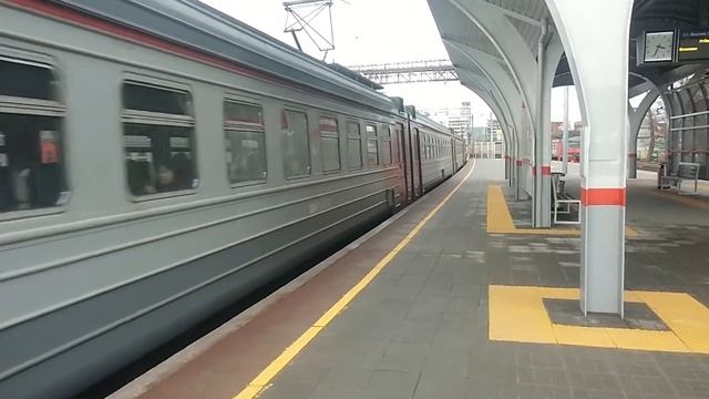 ЭД4М-0320 На станции Москва-Товарная (Павелецкая) смотреть онлайн