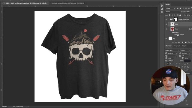 FREE T-Shirt Mockup PSD (Easy To Use!) смотреть онлайн