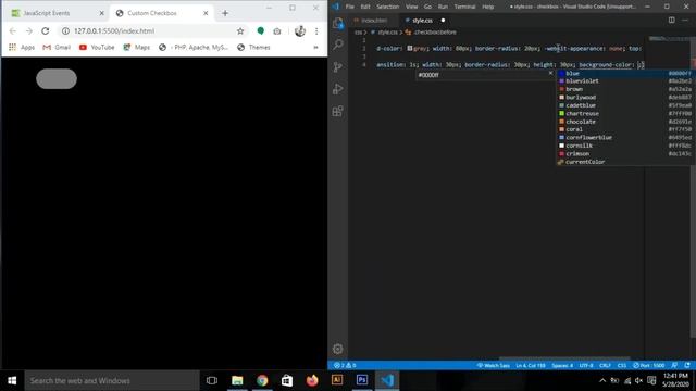 Toggle Button(Brightness) Using HTML || CSS || By Ritesh Rohit смотреть онлайн