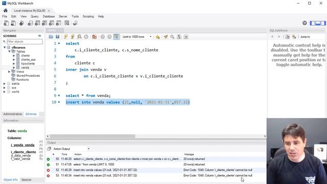 Tipos de JOIN do SQL - Curso de SQL - Aula 31 смотреть онлайн