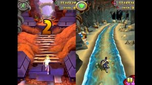 Temple Run 2 Blazing Sands VS Pirate Cove Android iPad iOS Gameplay