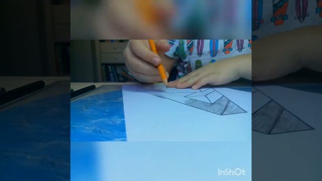Как рисовать 3д букву А!!! смотреть онлайн
