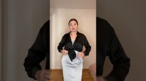 Как завязать шелковую рубашку