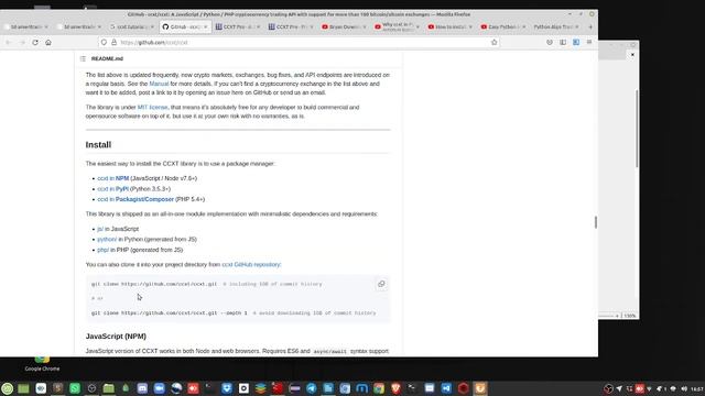 python ccxt trading bot смотреть онлайн