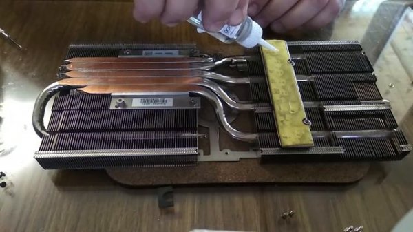 Обслуживание ASUS ROG Strix RX 480 / Change thermal paste ASUS ROG Strix RX 480