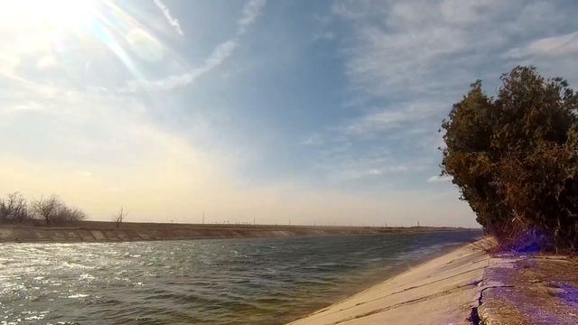 Северо-Крымский канал. Релакс-видео смотреть онлайн