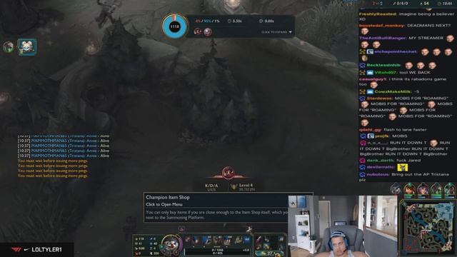 Old Tyler1 returns to int Annie Bot смотреть онлайн