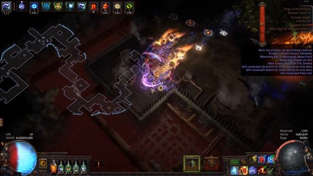 【The Most Intelligent Zerker】in Wraeclast! Insta-Kill the END GAME! *Our most mirrored build in 3.1 смотреть онлайн