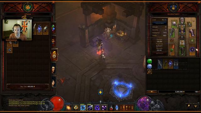 Diablo 3 Reaper of Souls Season 16 - HC Wizard Gameplay - E17 смотреть онлайн