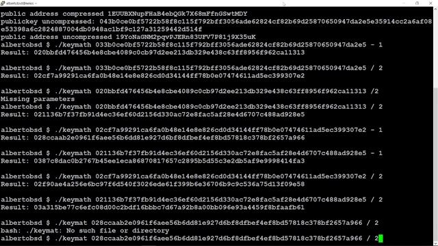 Math operations with publickeys смотреть онлайн