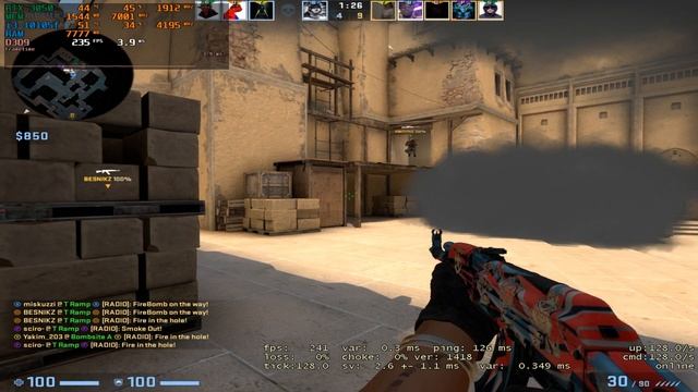 CS:GO : RTX 3050 8GB + i3-10105f : FACEIT смотреть онлайн