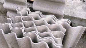 Подготовка теплицы, делаем грядки из шифера.