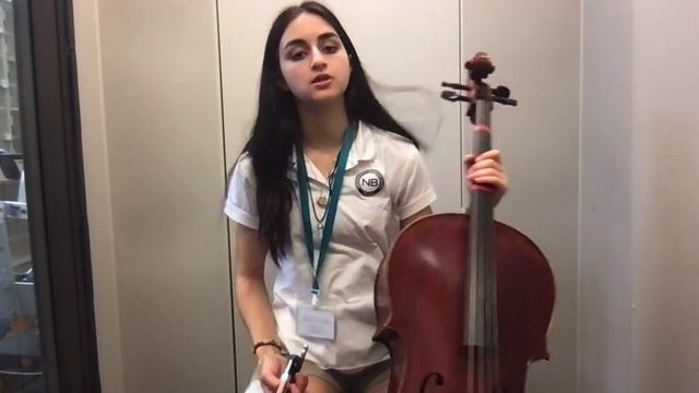 Two octave G and D major scales for cellos смотреть онлайн