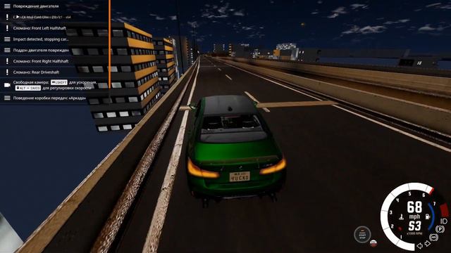 ДИКИЕ ШАШКИ НА САМОЙ БОЛЬШОЙ КАРТЕ В БИМКЕ!!! / BeamNG.Drive смотреть онлайн
