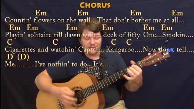 Flowers on the Wall (Statler Brothers) Strum Guitar Cover Lesson in G with Chords/Lyrics смотреть онлайн