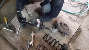 Passat b6 замена пружины