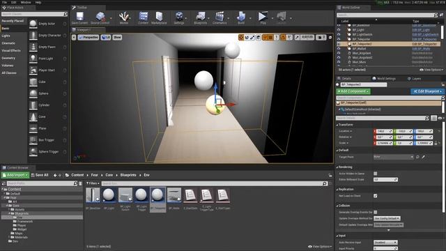 Layers of fear Effect - Teleport (Unreal Engine) смотреть онлайн