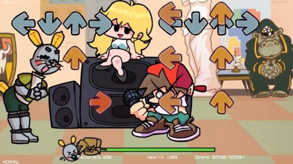 Rabbit-Robot Friday Night Funkin soviet cartoons mod (Difficulty Normal)