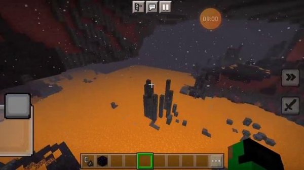 Играю в нарисованный майнкрафт.