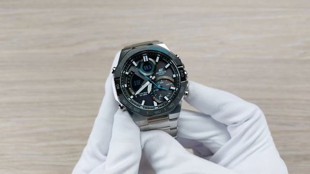 Edifice с октагоном / Casio ECB-950 смотреть онлайн