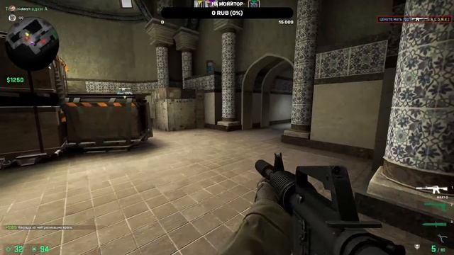 Играю CSGO/ПЕРВАЯ ИГРА СПУСТЯ ГОД В АРМИИ смотреть онлайн