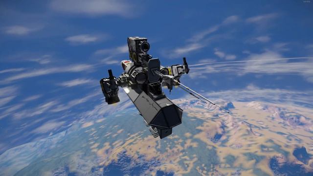 Space Engineers корабль с движками на роторах смотреть онлайн