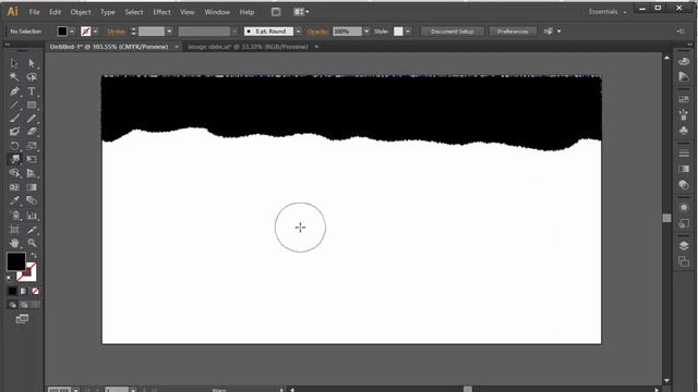 TORN PAPER EFFECT IN ILLUSTRATOR смотреть онлайн