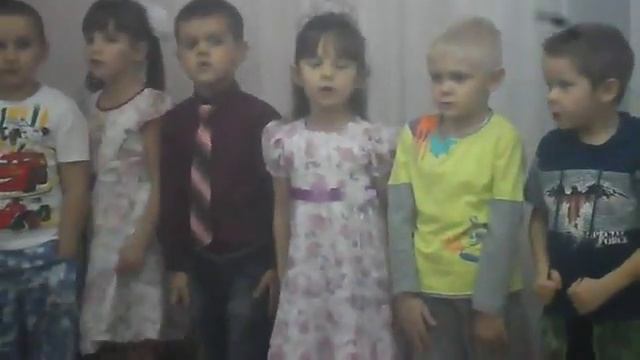 День Матери в детском саду Дети поют песню о маме смотреть онлайн