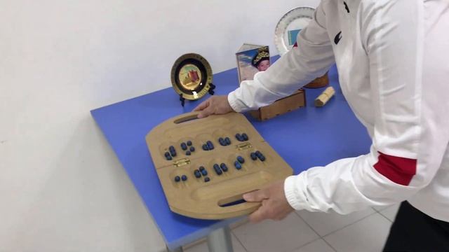 Казахская настольная игра "Тоғыз кұмалак" в Якутске. Национальные игры тюрков. смотреть онлайн