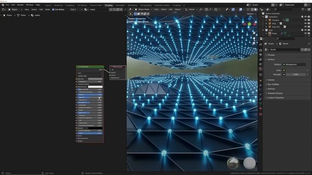 Create a Sci-fi Animation only with Geometry Nodes (Blender Tutorial) смотреть онлайн
