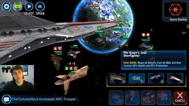 Endurance vs Malevolence Gameplay! Better than Negotiator? BEST Malevolence Defensive Fleet | SWGoH смотреть онлайн