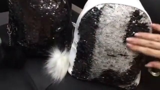 Самые стильные рюкзаки с двусторонними пайетками! Хит сезона смотреть онлайн