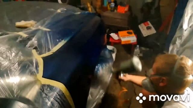 Покраска переднего крыла хундай, дешёвым краскопультом интертул. 1.3. смотреть онлайн