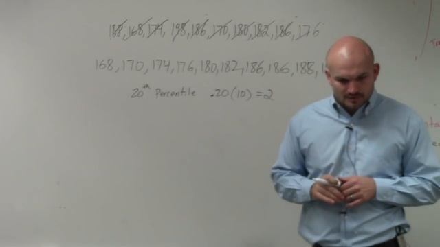 How to find the 20th and 80th percentile of a data set смотреть онлайн