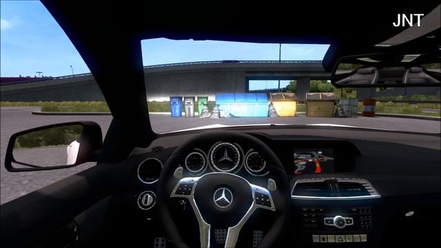 [ETS2 v1.36] Mercedes Benz C63 AMG смотреть онлайн