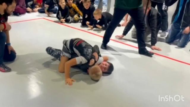 Никита на чемпионате по грепплингу