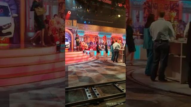 Останкино.Сьемки ПОЛЕ ЧУДЕС.Якубович- классный!!! смотреть онлайн