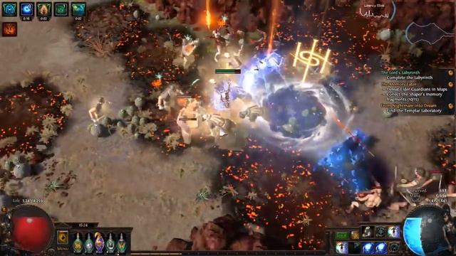 [3.1] Still having fun with self cast Discharge, sorry about the fps смотреть онлайн
