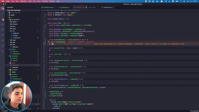 CONSUMINDO API NO REACT COM TYPESCRIPT DO ZERO - TODOAPP PART 3 смотреть онлайн