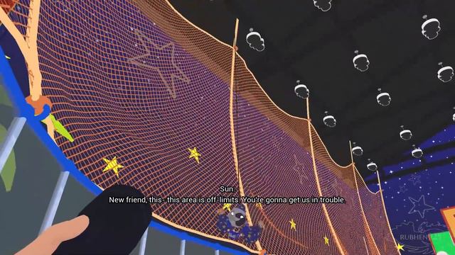 How Moon flies in the air to catch Gregory - FNAF Security Breach смотреть онлайн